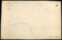 Montreuillon, cadastre ancien : plan parcellaire de la section A dite d'Oussy, feuille 5