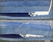 Coups de charge, gros terrain, le foudroyage ne suit pas (étançons).