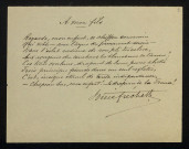 FRÉCHETTE (Louis), écrivain québécois (1839-1908) : 9 lettres, 1 carte postale illustrée, manuscrit.