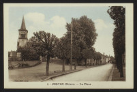 CERVON (Nièvre) – 5. La Place