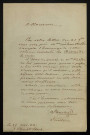 WALDOR (Mélanie), écrivain (1796-1871) : 1 lettre.