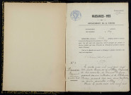 Héry : actes d'état civil.