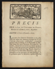 Précis pour le Sieur de Chavannes de Rancey, Héritier de la Dame sa mère, Appellant ; contre le Sieur d'Anlezy, Intimé