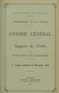 Session du Conseil général des 20-22 novembre 1956 : procès-verbaux des délibérations (p. 187-372), table des matières (p. 373-383)