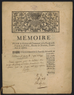 Mémoire pour les habitans & communauté de la Paroisse de S. Franchy en Archeres, Province de Nivernois, Demandeurs en cassation