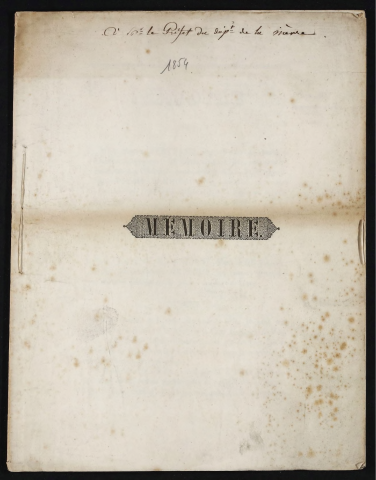 Mémoire pour MM. Joseph Bertrand, Juge de paix du canton de Sancerre ; Louis Groslier, propiétaire à St-Thibault ; Prosper-Louis-Philippe Barrière, Juge de paix du canton d'Henrichemont ; et M. Planchat, Maire de la ville de Bourges ; contre M. Louis-Ernest de Marguerye, Marquis de Vassy, et Mme Marie-Louise de Paris, son épouse, demeurant ensemble au château de la Roche, commune de Tracy