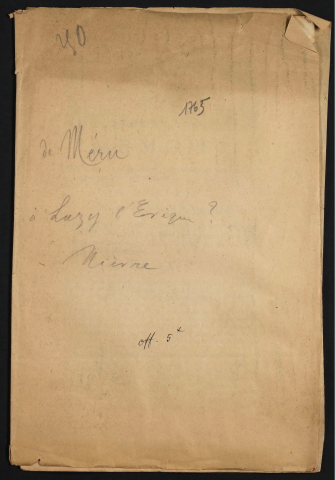 Mémoire pour la Dame de Meru, Appellante de Sentence rendue au Bailliage d'Autun, le 27 août 1763. Contre Le Sieur Comte de La Roche-Millay, Intimé. Sur la question de savoir, si en matière de complainte possessoire, pour cause de dîme, la possession d'an & jour suffit pour la fonder, & s'il ne faut pas la preuve de la possession trentenaire