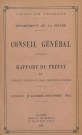 Sessions du Conseil général des 29 octobre, 10-11 novembre 1945 : rapport du préfet (p. (1-125), procès-verbaux des délibérations (p. (127-351), table des matières (p. (352-371)