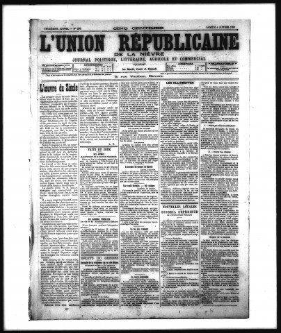 L'Union Républicaine de la Nièvre
